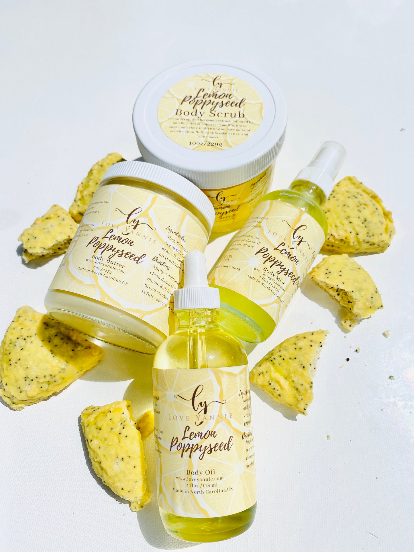 Lemon Poppyseed Body Bundle