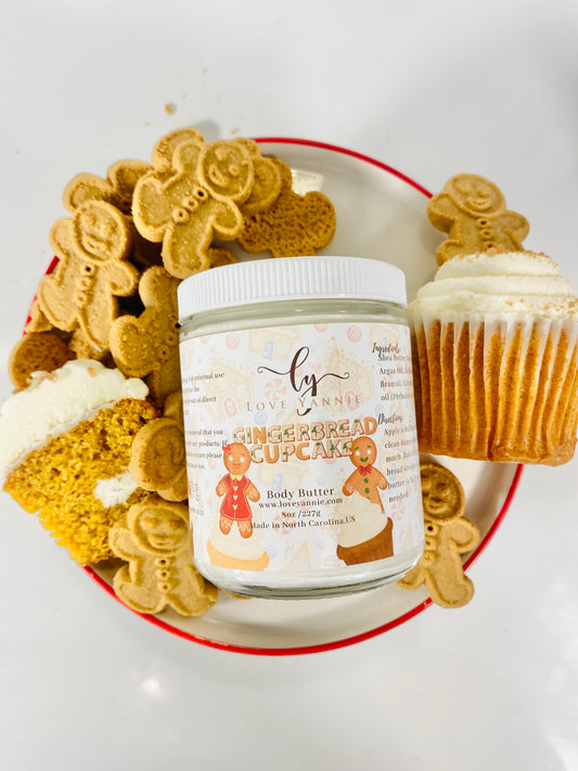Gingerbread Cupcake Body Butter