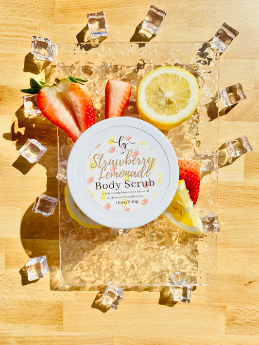 Strawberry Lemonade Shea Butter Body Scrub