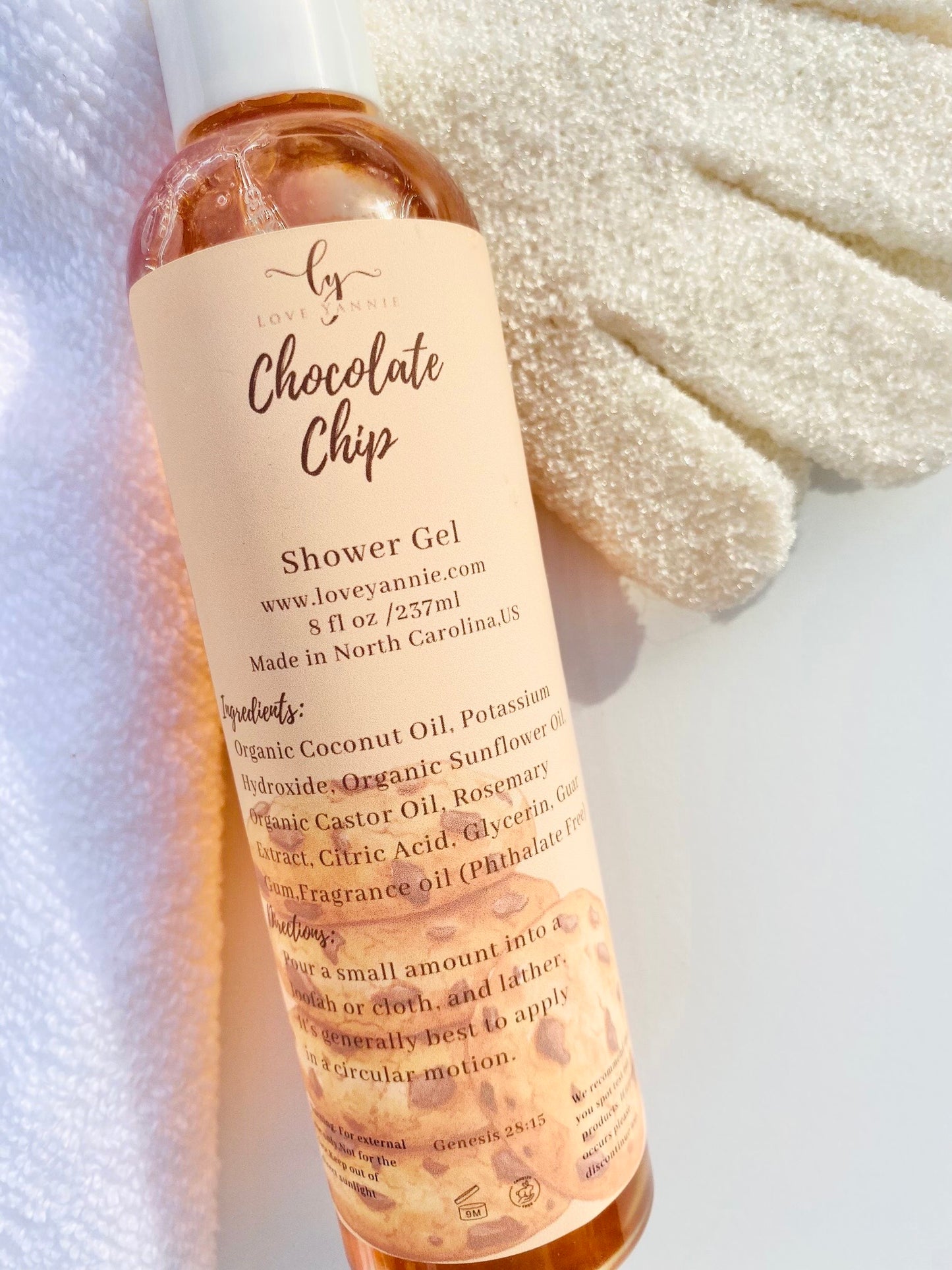 Chocolate Chip Shower Gel