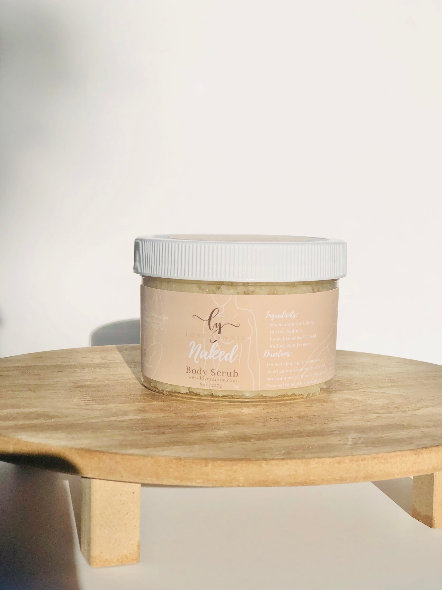 Unscented Shea Butter Body Scrub