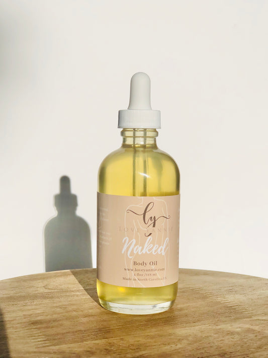 Unscented Body Oil
