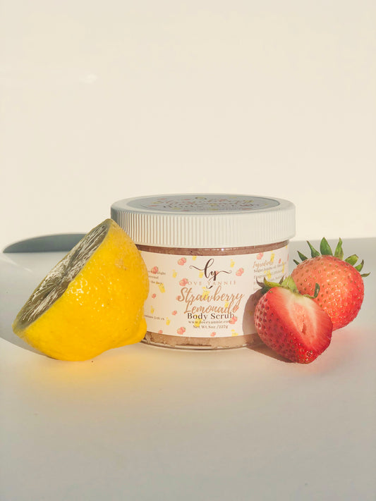 Strawberry Lemonade Shea Butter Body Scrub